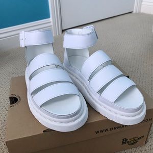 Dr. Martens Clarissa sandals (white)